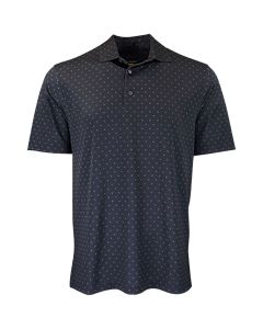 Greg Norman -  Micro Pique Spinner Print Polo