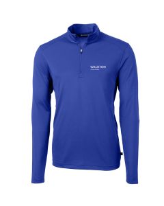 Cutter & Buck - Mens Virtue Eco Pique Recycled Quarter-Zip Pullover