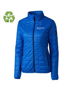 Cutter & Buck - Women's Rainier PrimaLoft Eco Insulated Full-Zip Puffer Jacket