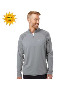 Adidas - Shoulder Stripe Quarter-Zip Pullover