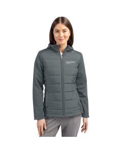 Cutter & Buck Women's Evoke Hybrid Eco Softshell Recycled Jacket